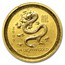 2000 1/4 oz Gold Year of the Dragon Lunar Coin SI (Abrasions)