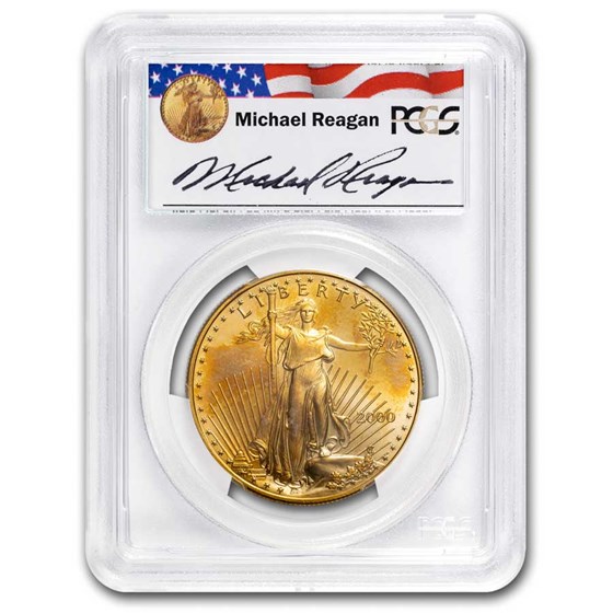 2000 1 oz American Gold Eagle MS-69 PCGS (Reagan) 2000 1 oz American Gold Eagle MS-69 PCGS (Reagan)