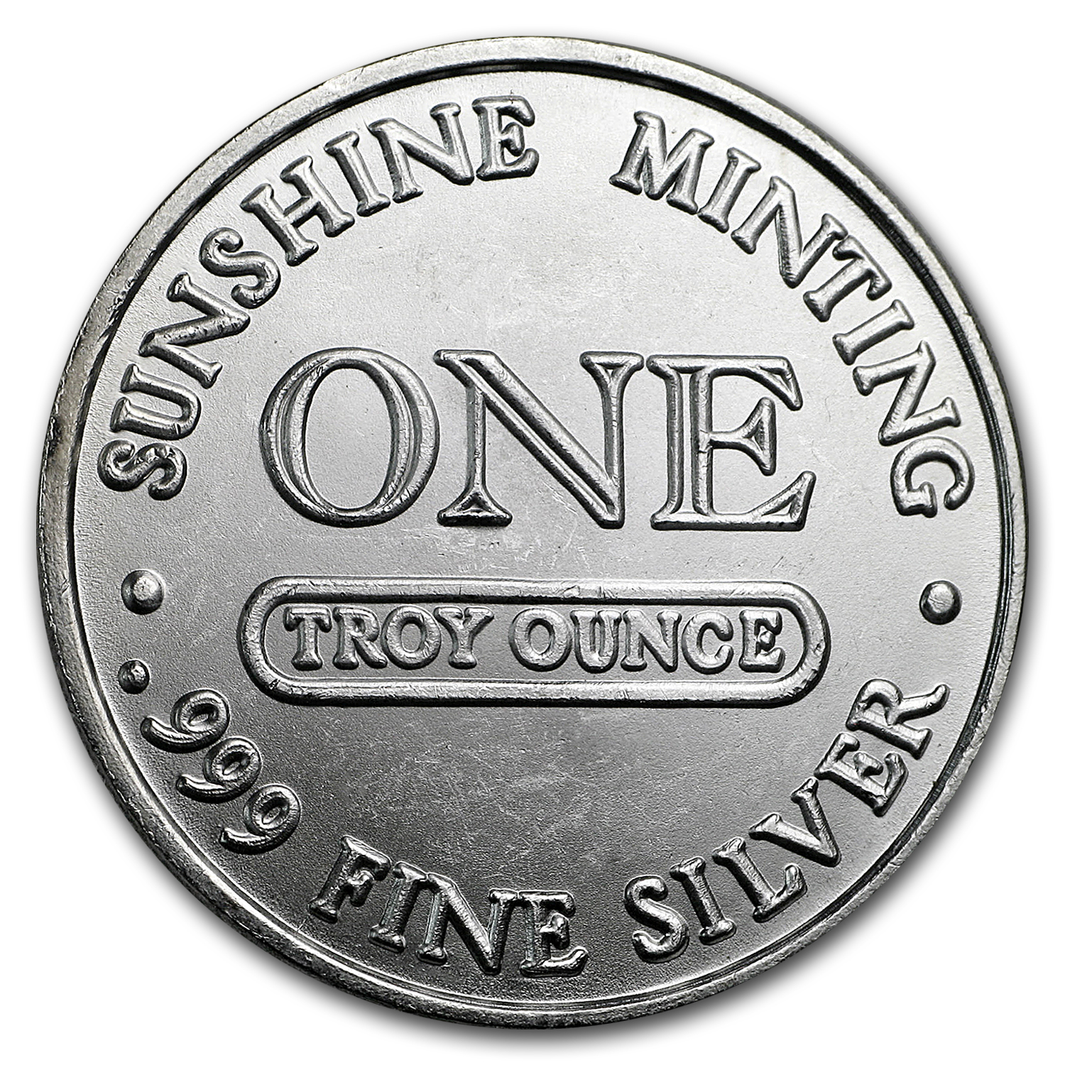 Buy 2000 1 oz Silver Round - Sunshine Mining (Millennium Eagle