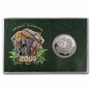 2000 1 oz Silver Round - Walt Disney's Animal Kingdom