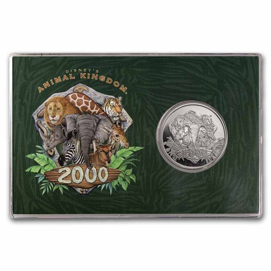 2000 1 oz Silver Round - Walt Disney's Animal Kingdom 2000 1 oz Silver Round - Walt Disney's Animal Kingdom