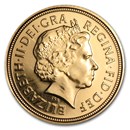 2000-2012 Great Britain Gold 1/2 Sovereign BU