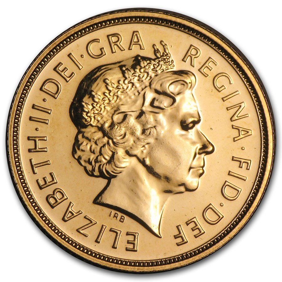 2000-2014 Great Britain Gold Sovereign Elizabeth II BU