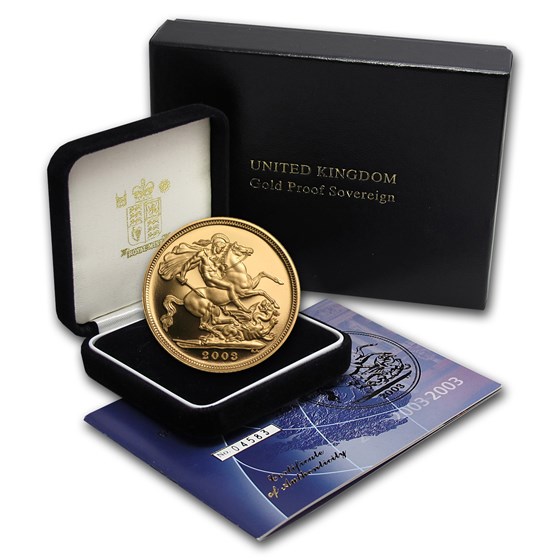 2000-2014 Great Britain Gold Sovereign Proof 2000-2014 Great Britain Gold Sovereign Proof