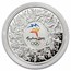 2000 AUS 1 kilo Ag Sydney Olympics Olympic Masterpiece- Coin Only
