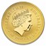 2000 Australia 1/2 oz Gold Colorized Nugget BU