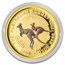 2000 Australia 1/2 oz Gold Colorized Nugget BU
