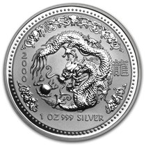 Buy 1 oz Silver 2000 Year of the Dragon Series 1 | APMEX