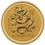 2000 Australia 2 oz Gold Lunar Dragon BU (Series I)