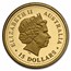 2000 Australia 5-Coin Gold Kangaroo Proof Set (1.9 oz w/ Box)