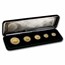 2000 Australia 5-Coin Gold Kangaroo Proof Set (1.9 oz w/ Box)
