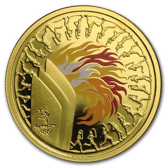 2000 Australia Proof Gold $100 Torch 2000 Australia Proof Gold $100 Torch