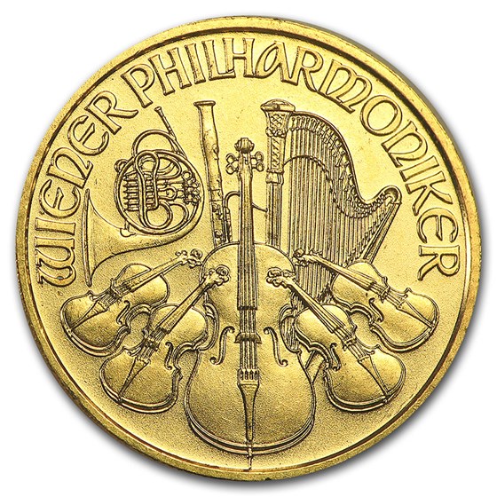 2000 Austria 1/4 oz Gold Philharmonic BU 2000 Austria 1/4 oz Gold Philharmonic BU