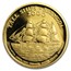 2000 Bermuda Proof Gold $15 Tall Ships Races
