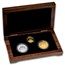 2000 Bermuda Tall Ships 3-Coin Proof Set