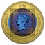 2000 Bi-Metal Gold and Titanium Tuppenny Blue Crown (No COA)