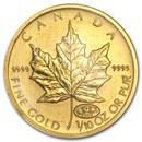 2000 Canada 1/10 oz Gold Maple Leaf BU