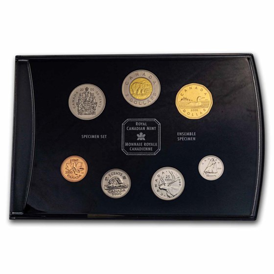 2000 Canada 7-Coin Specimen Set 2000 Canada 7-Coin Specimen Set