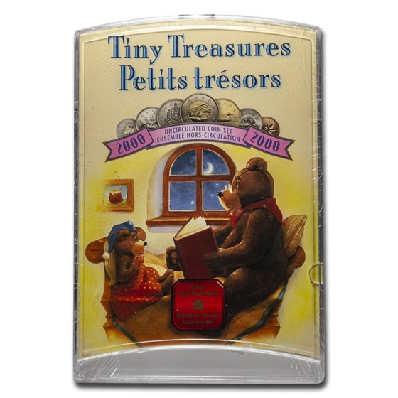 2000 Canada 7-Coin Tiny Treasures Set BU (Original pkg) 2000 Canada 7-Coin Tiny Treasures Set BU (Original pkg)