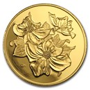 2000 Canada Gold $350 Pacific Dogwood .99999 Proof (Coin Only)