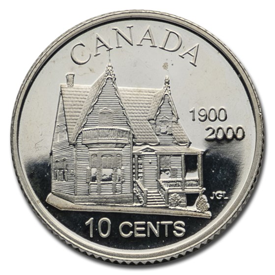 2000 Canada Silver $0.10 100th Credit Union Pf (Original RCM Pkg) 2000 Canada Silver $0.10 100th Credit Union Pf (Original RCM Pkg)