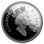 2000 Canada Silver Dollar Proof (Space Exploration w/OGP)