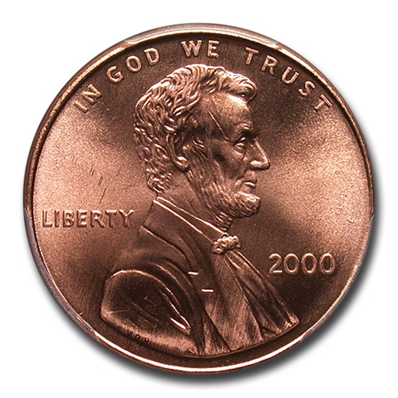 2000 Cheerios Lincoln Cent MS-67+ PCGS (Red) 2000 Cheerios Lincoln Cent MS-67+ PCGS (Red)