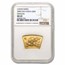 2000 China 1/2 oz Gold Year of the Dragon Fan MS-69 NGC