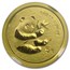 2000 China 1/20 oz Gold Panda Frosted MS-69 NGC