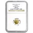 2000 China 1/20 oz Gold Panda Frosted MS-69 NGC