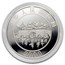 2000 China 1 oz Silver Year of the Dragon Colorized (COA)