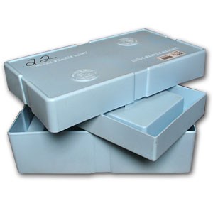 2000-Coin 1/4 oz Gold American Eagle Monster Box (Empty, Blue) 2000-Coin 1/4 oz Gold American Eagle Monster Box (Empty, Blue)