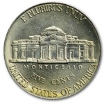 2000-D Jefferson Nickel BU