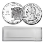 2000-D New Hampshire Statehood Quarter 40-Coin Roll BU