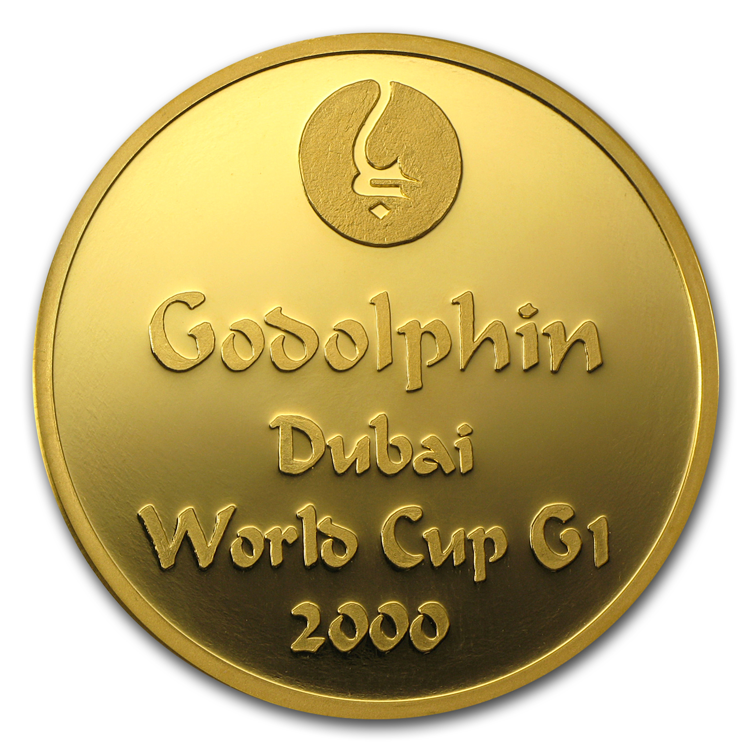 Buy 2000 Dubai Gold World Cup Godolphin Medal (1.6 oz AGW) | APMEX