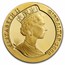 2000 Gibraltar 1/2 oz 1/2 Crown Proof Gold Penny Post