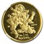 2000 Gibraltar Gold 1/2 Royal Colliding Cherubs MS-66 NGC