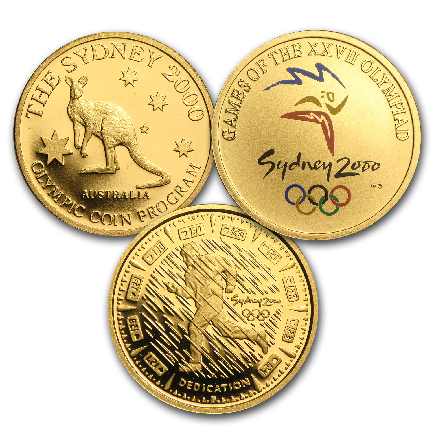 (希少)SYDNEY2000OLYMPIC.COIN(未使用) Buy 2000 Gold Sydney Olympics Coin Proof Set (w/Box) | APMEX