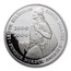 2000 Iceland Leif Ericson 1,000 Kronur Silver Prf (Capsule only)