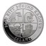 2000 Iceland Leif Ericson 1,000 Kronur Silver Prf (Capsule only)