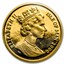 2000 Isle of Man 1/10 oz Gold Scottish Kitten