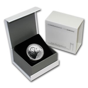 2000 Israel Silver 1 NIS Wild Goat & Shittah Tree PL (w/Box) 2000 Israel Silver 1 NIS Wild Goat & Shittah Tree PL (w/Box)