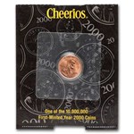 2000 Lincoln Cent Cheerios Cent BU (Red)