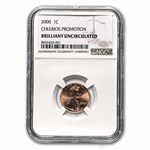 2000 Lincoln Cent Cheerios Cent BU (Red)