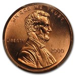 2000 Lincoln Cheerios Cent MS-67 PCGS (Red)