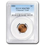 2000 Lincoln Cheerios Cent MS-67 PCGS (Red)