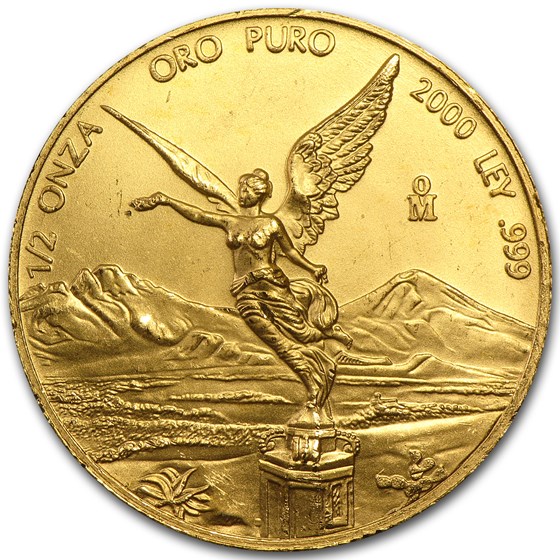 2000 Mexico 1/2 oz Gold Libertad BU 2000 Mexico 1/2 oz Gold Libertad BU