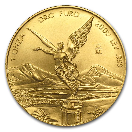 2000 Mexico 1 oz Gold Libertad BU 2000 Mexico 1 oz Gold Libertad BU
