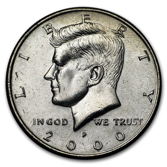 2000-P Kennedy Half Dollar BU