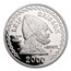 2000-P Leif Ericson $1 Silver Commem Proof (Capsule only)